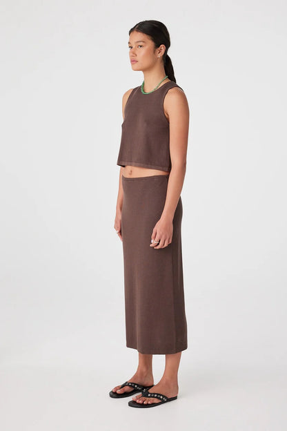 Theo Skirt - Espresso