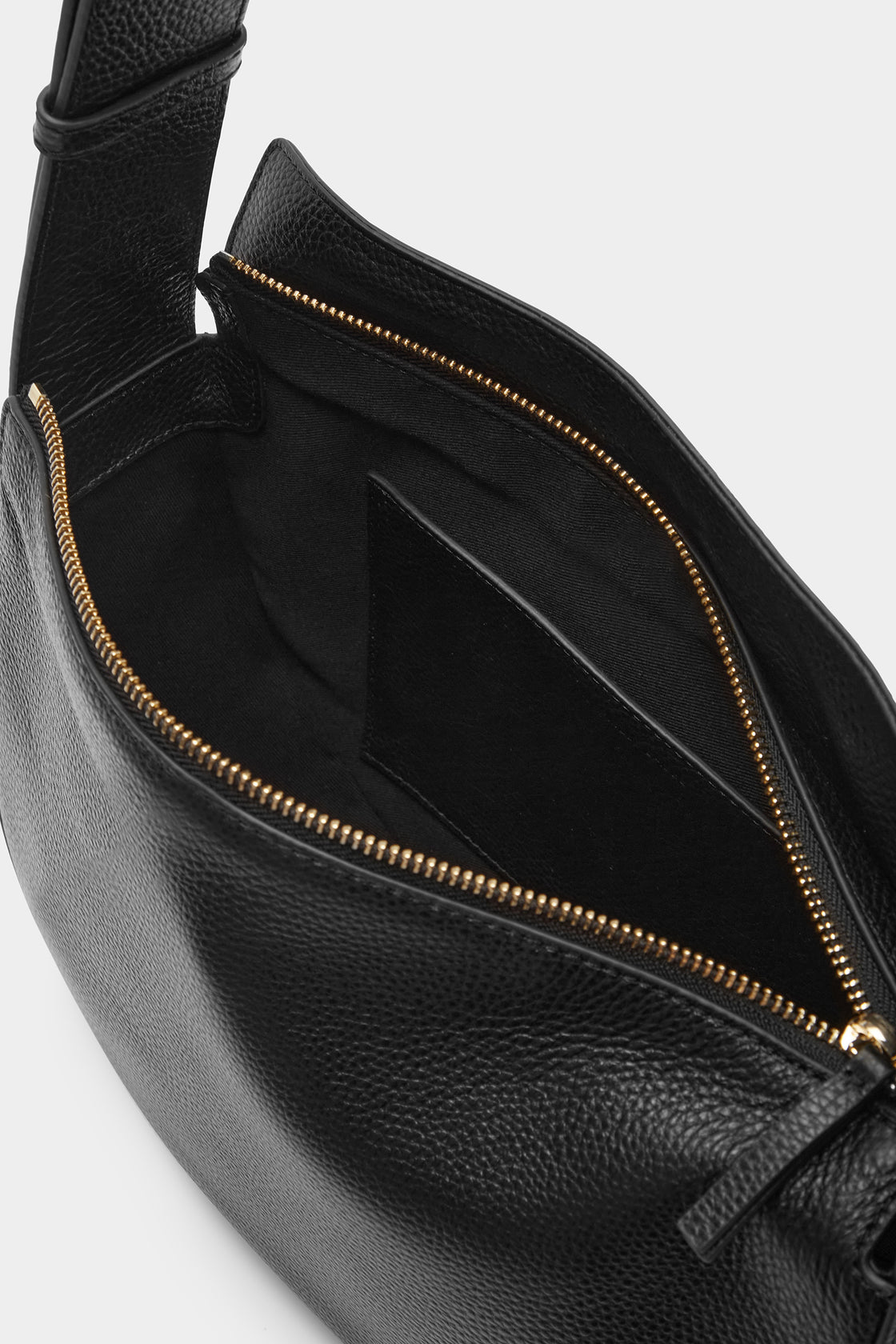 Pia Leather Bag - Black