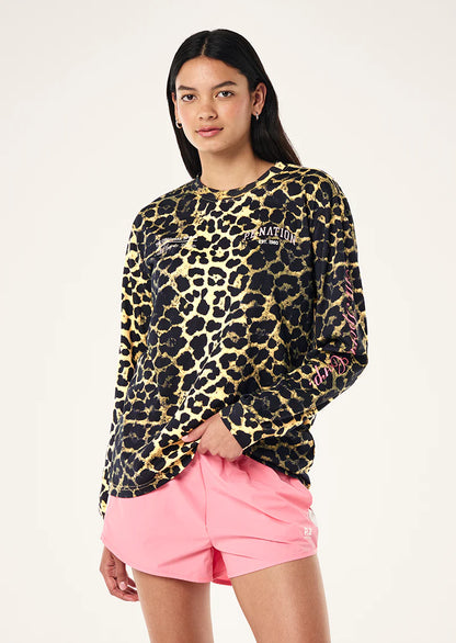 Base LS Tee - Leopard