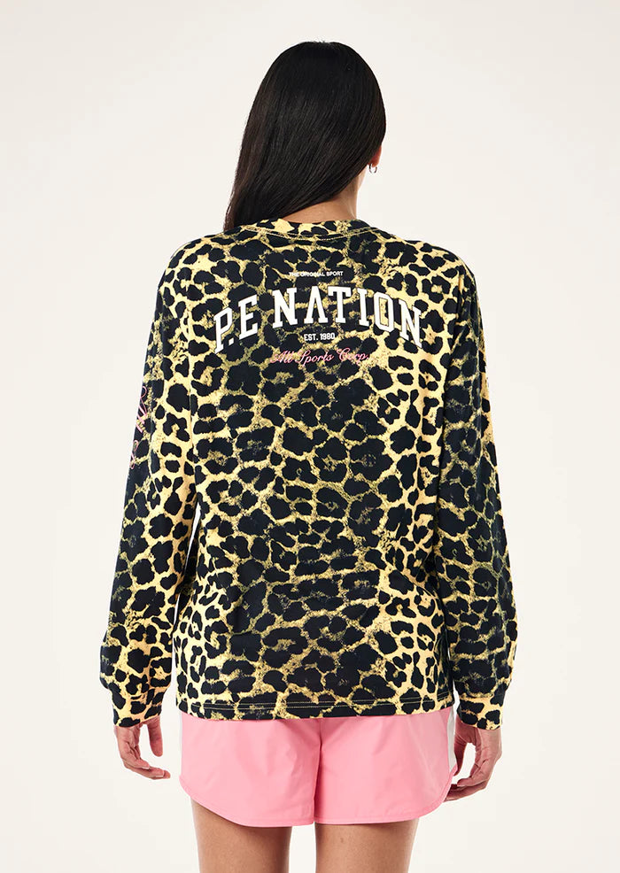 Base LS Tee - Leopard