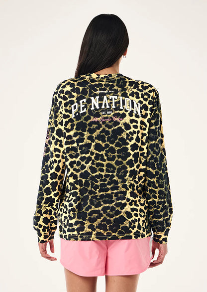 Base LS Tee - Leopard