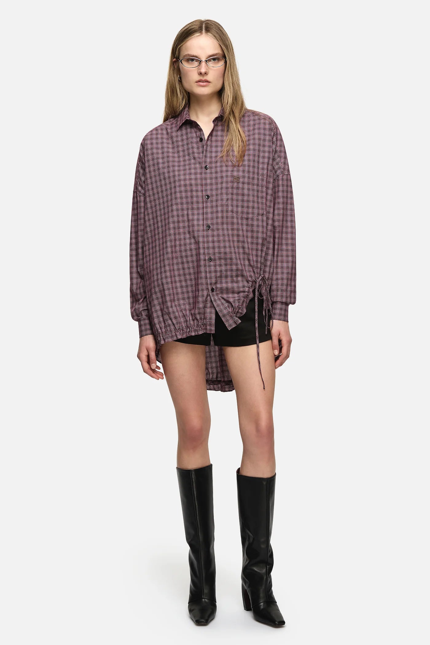 Athena Shirt - Burgandy