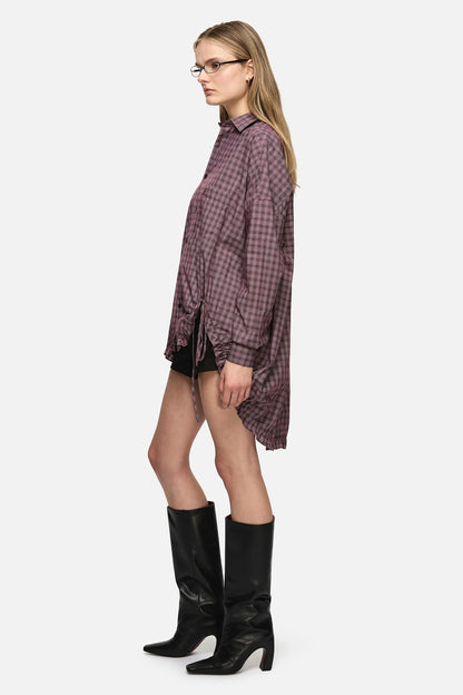 Athena Shirt - Burgandy