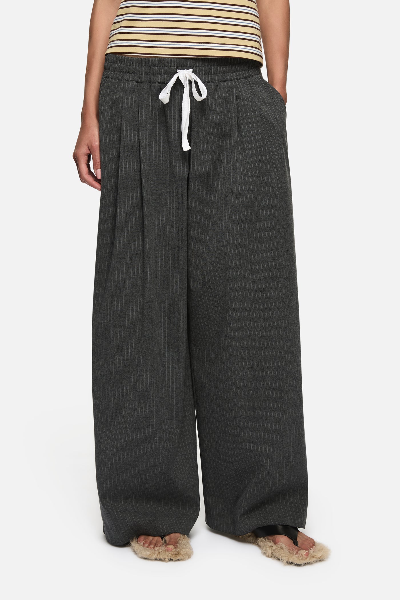 Mavis Trousers - Charcoal
