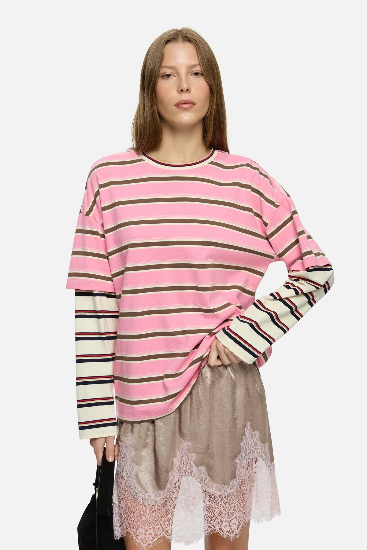 Faro Tee - Bubblegum