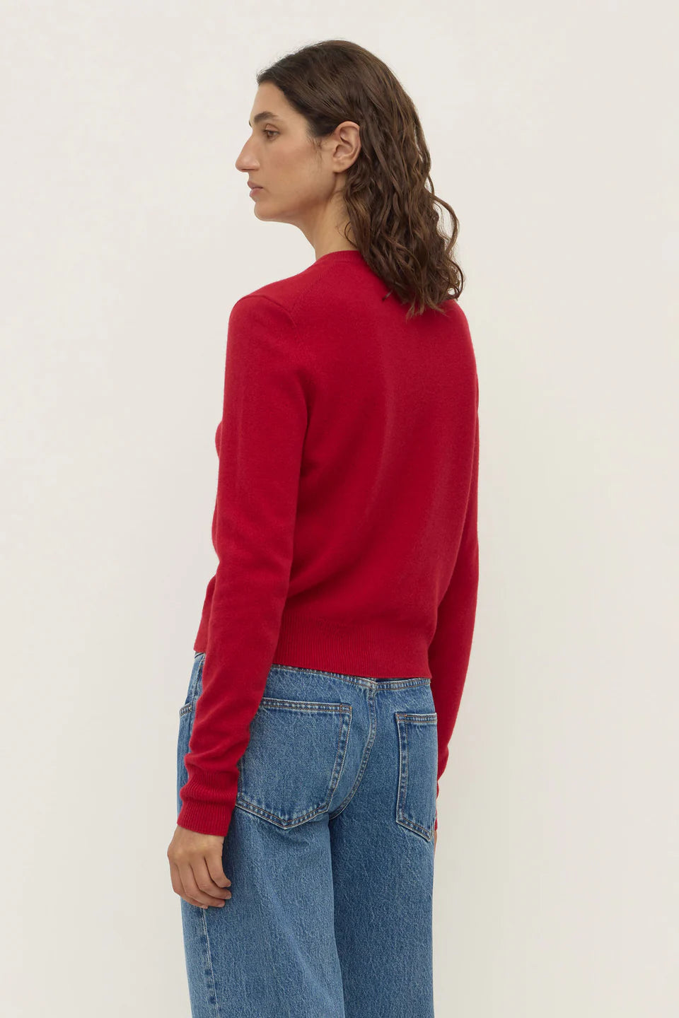 Benny Knit Cardigan - Mulberry