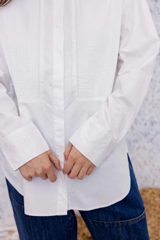 Bobby Pin Shirt - White
