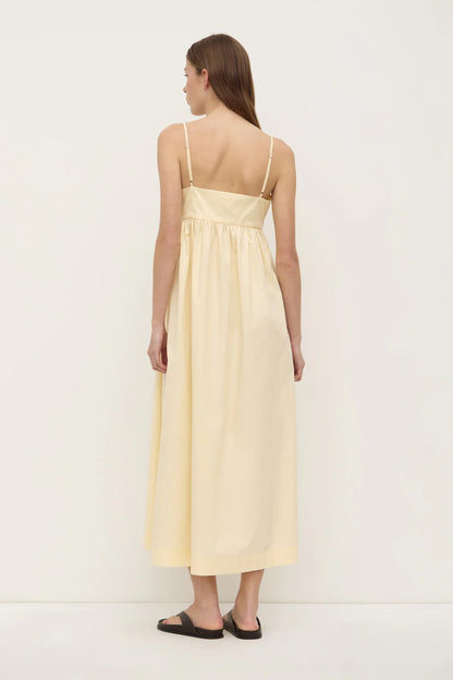 Bronte Poplin Midi Dress - Sorbet