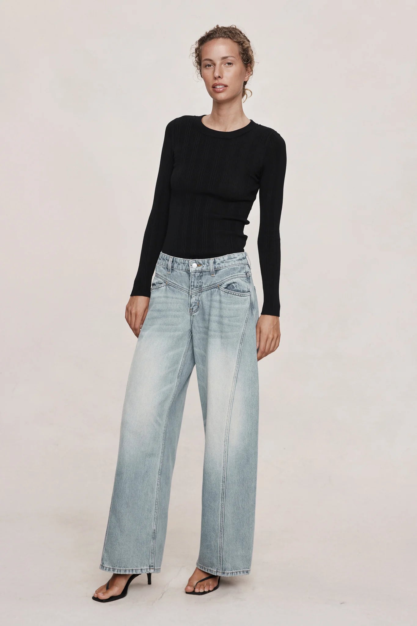Cross Stitch Jean - Faded Blue