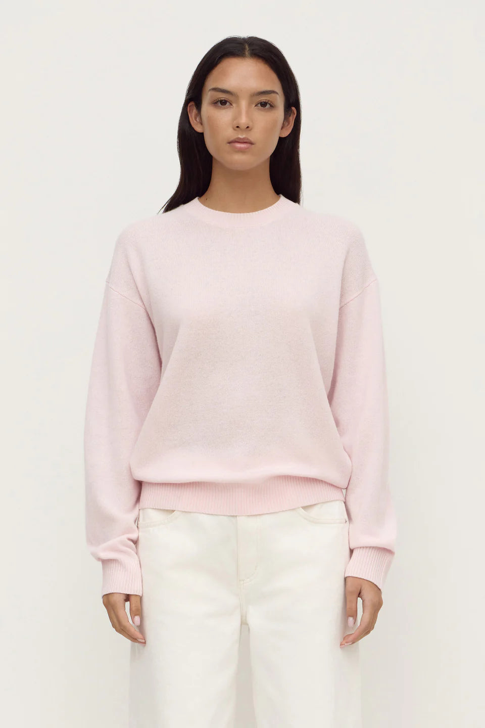 Carter Brushed Wool Sweater - Floss