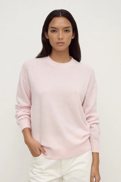 Carter Brushed Wool Sweater - Floss