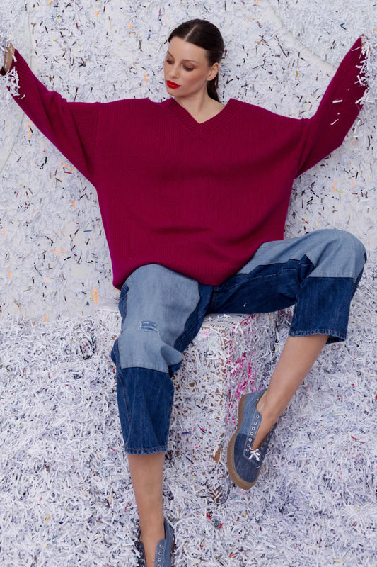 Cradle Knit - Magenta