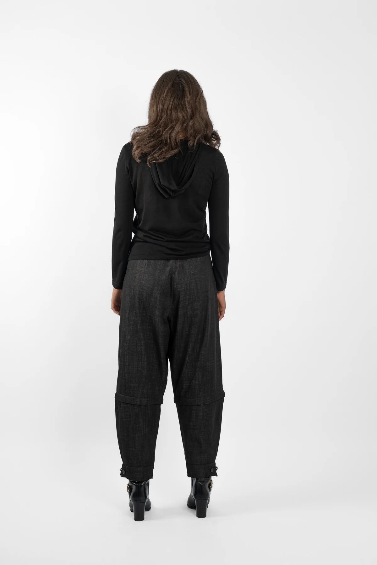 Blank LS Hood Top - Black