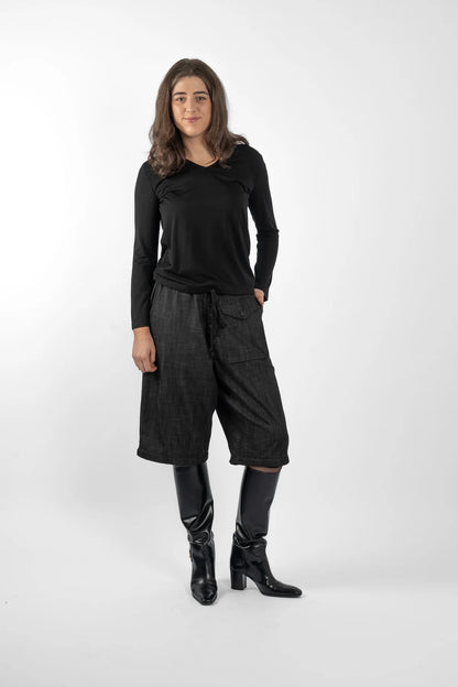 Blank LS Hood Top - Black