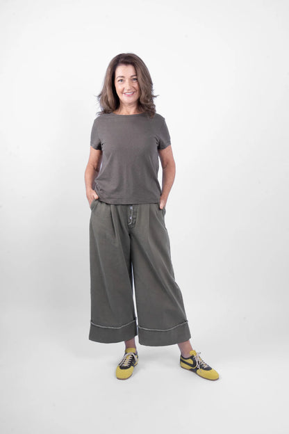 Lolly Tshirt - Kelp