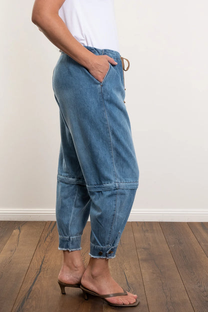 Trucker - Vintage Wash - Light Denim Cotton