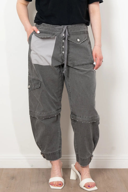 Trucker Canvas Pant - Grey