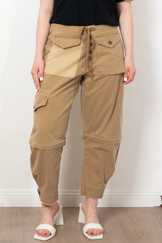 Trucker Canvas Pant - Camel