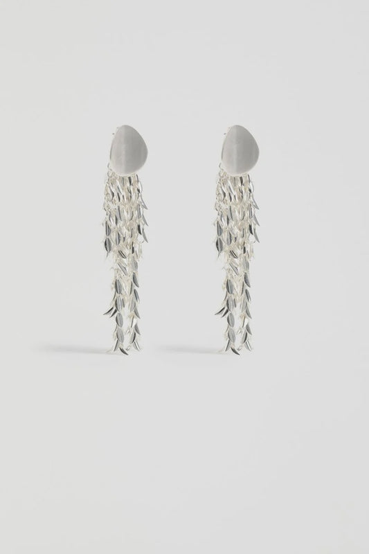 Taalmo Drop Earring - Silver