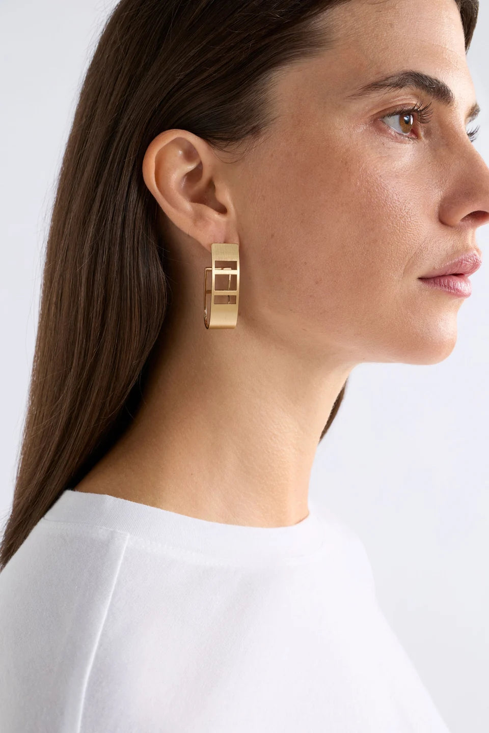 Skeni Earring - Gold
