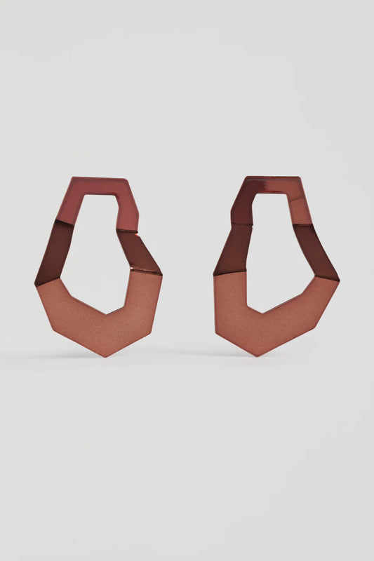 Delka Drop Earring - Dark Espresso