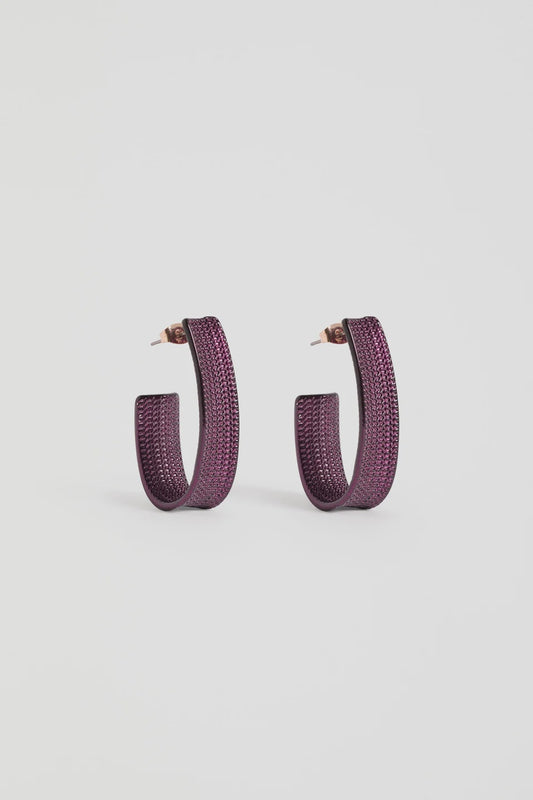 Glynn Large Hoop Earring - Shiraz