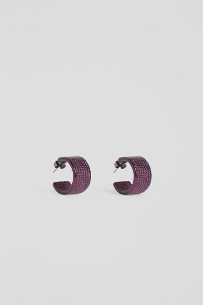 Glynn Small Hoop Earring - Shiraz