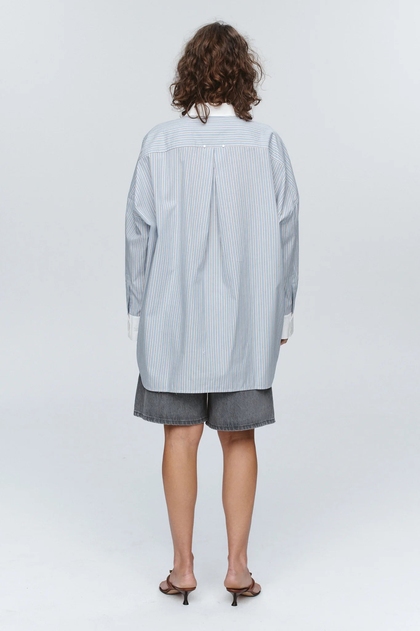 Edie Shirt - Bleu Stripe
