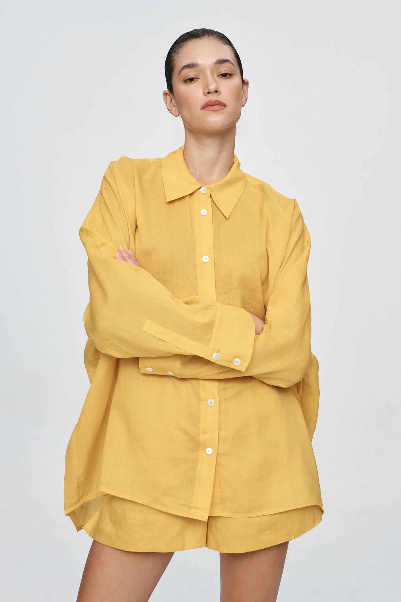 Edie Shirt - Marigold