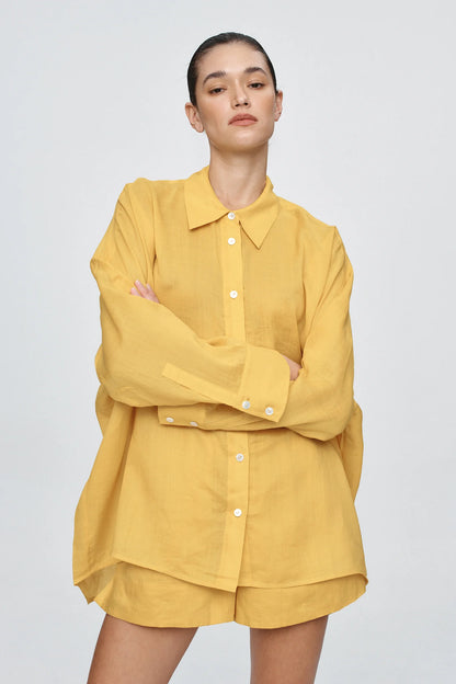 Edie Shirt - Marigold