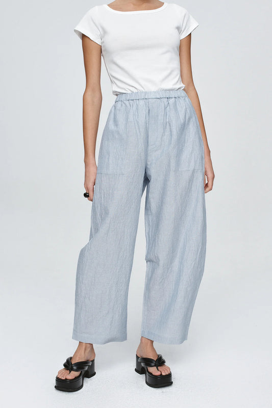 Ellidy Pant - Bleu Stripe