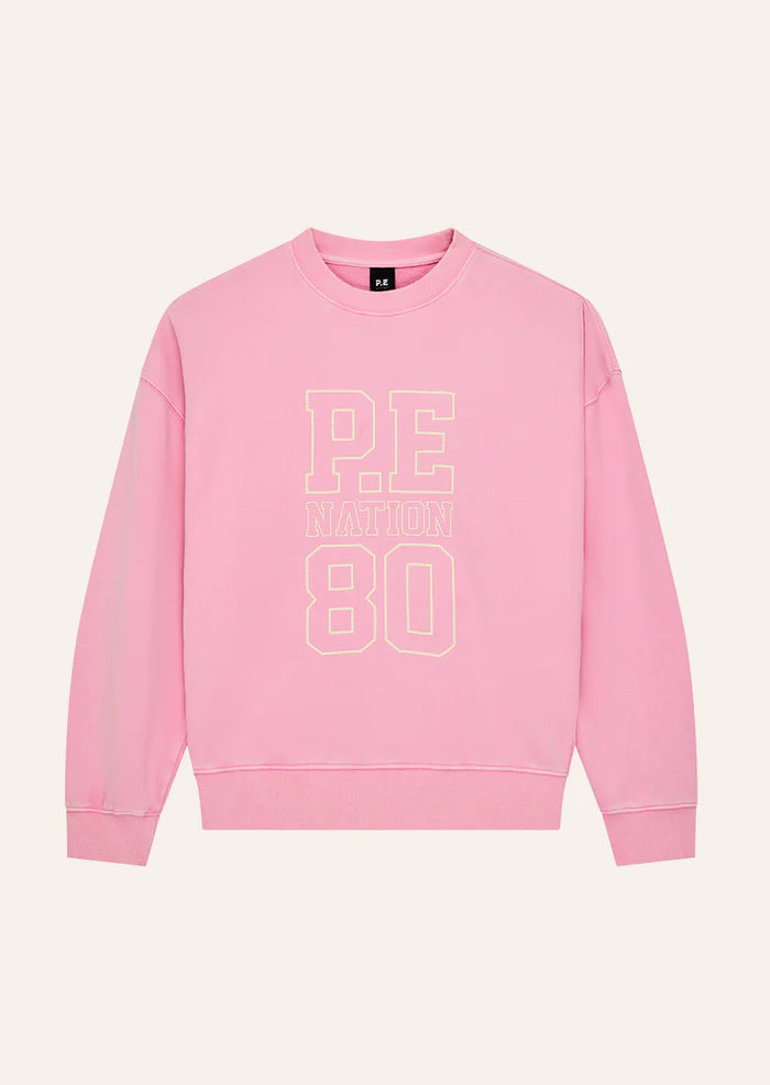 Elysian Sweat - Washed Prism Pink