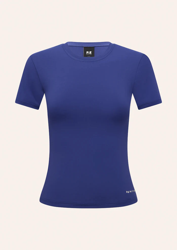 Foundation SS Tee - Bright Navy