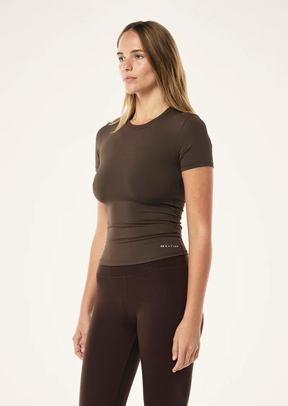 Foundation SS Tee - Expresso