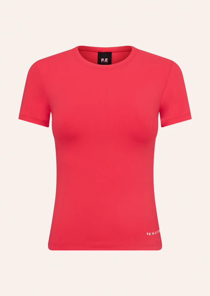 Foundation SS Tee - Strawberry