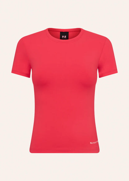 Foundation SS Tee - Strawberry