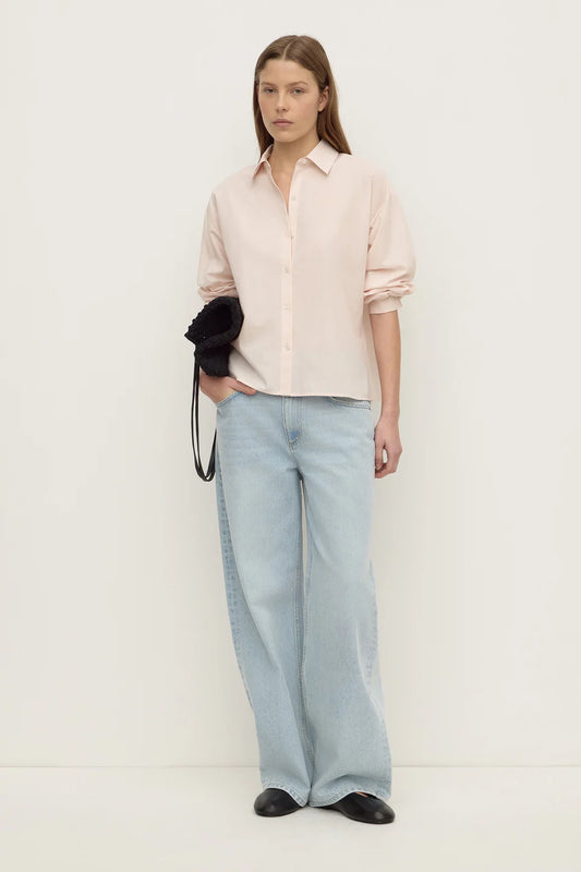 Frankie Cotton LS Shirt - Soft Rose