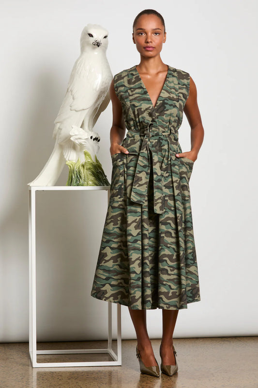Gina Dress - Camo