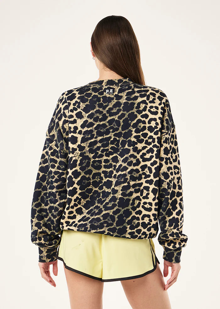 Heritage Sweat - Leopard Print Multi