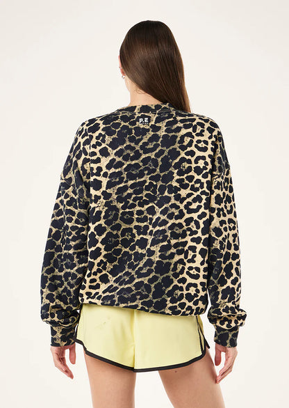 Heritage Sweat - Leopard Print Multi