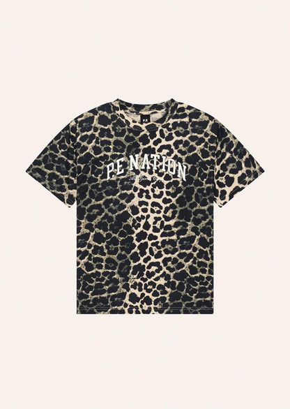 Heritage Tee - Leopard Print Multi