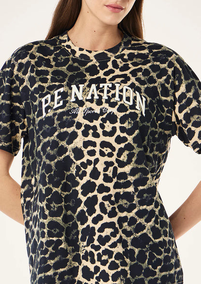 Heritage Tee - Leopard Print Multi