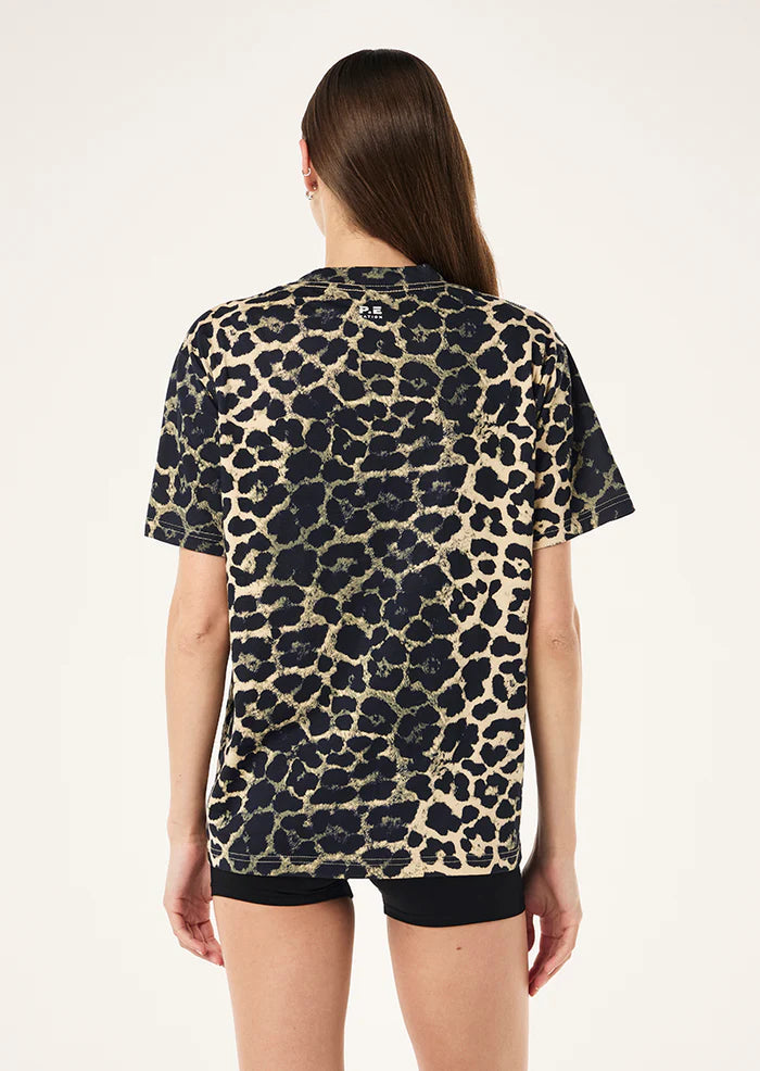 Heritage Tee - Leopard Print Multi