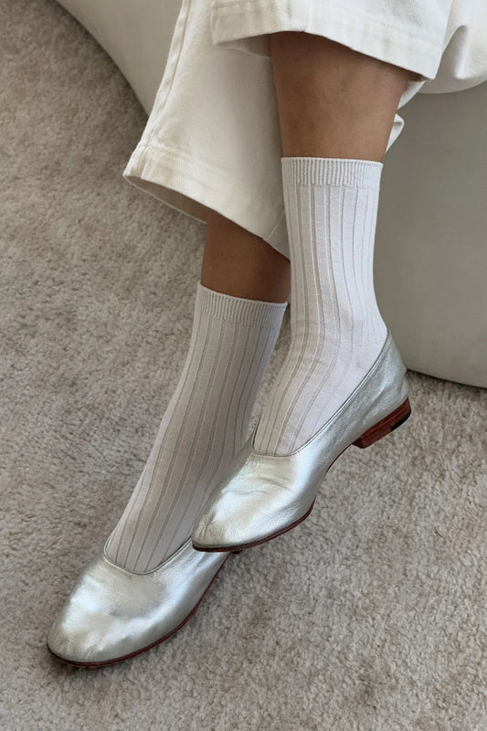 Le Bon Her Sox - Classic White
