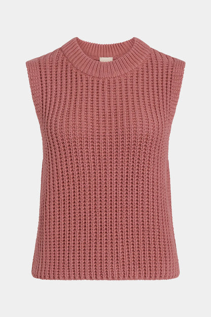 Arp Vest - Pink Clay