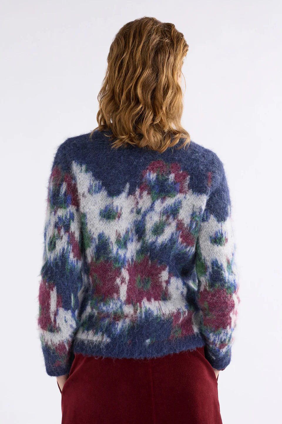 Rhoda Sweater - Black/Creme Multi