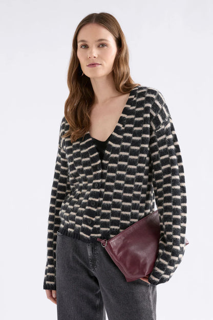 Lunz Cardi - Black/Beige