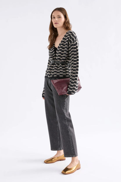 Lunz Cardi - Black/Beige