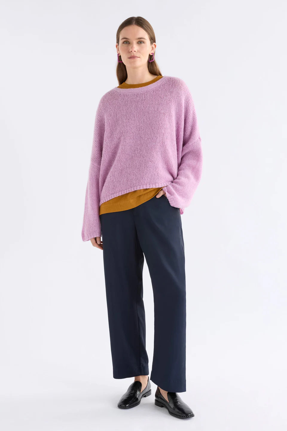 Agna Luna Sweater - Violet Marle