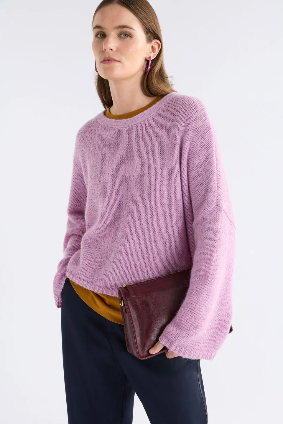 Agna Luna Sweater - Violet Marle